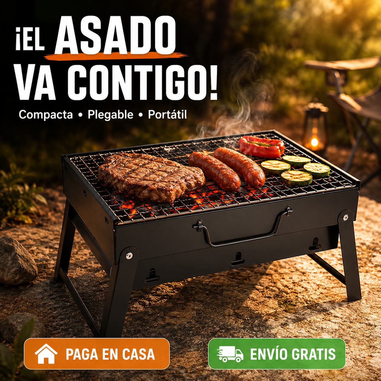 🔥 ¡EL ASADO VA CONTIGO A TODAS PARTES!